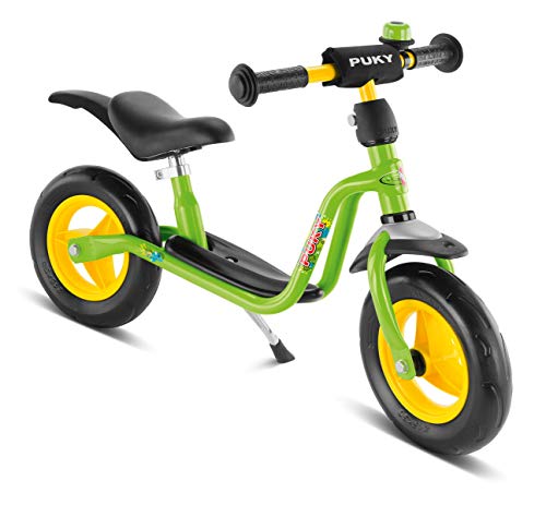 Puky LR M | Sicheres, stylisches Laufrad | Lenker & Sattel höhenverstellbar | Mit Trittbrett | Für Kinder ab 2 Jahren | Mit Lenkerpolster | Kiwi